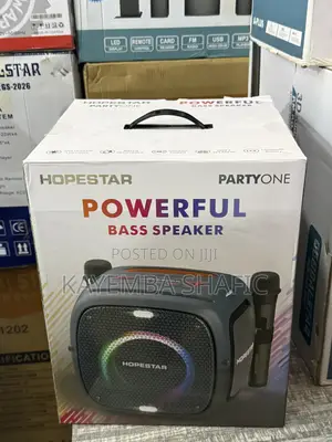 Hopestar Party One 80w RGB Wireless Bluetooth Speaker With 2 Mics