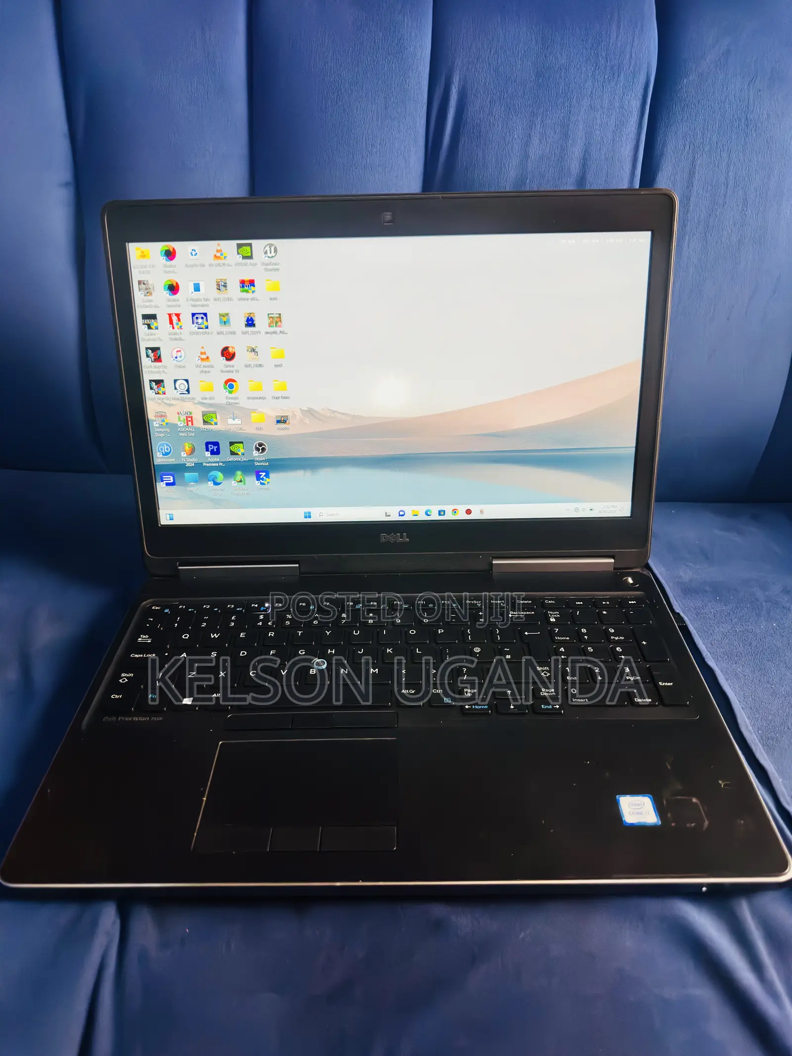 Laptop Dell Precision 7510 16GB Intel Core i7 HDD+SSD 256GB