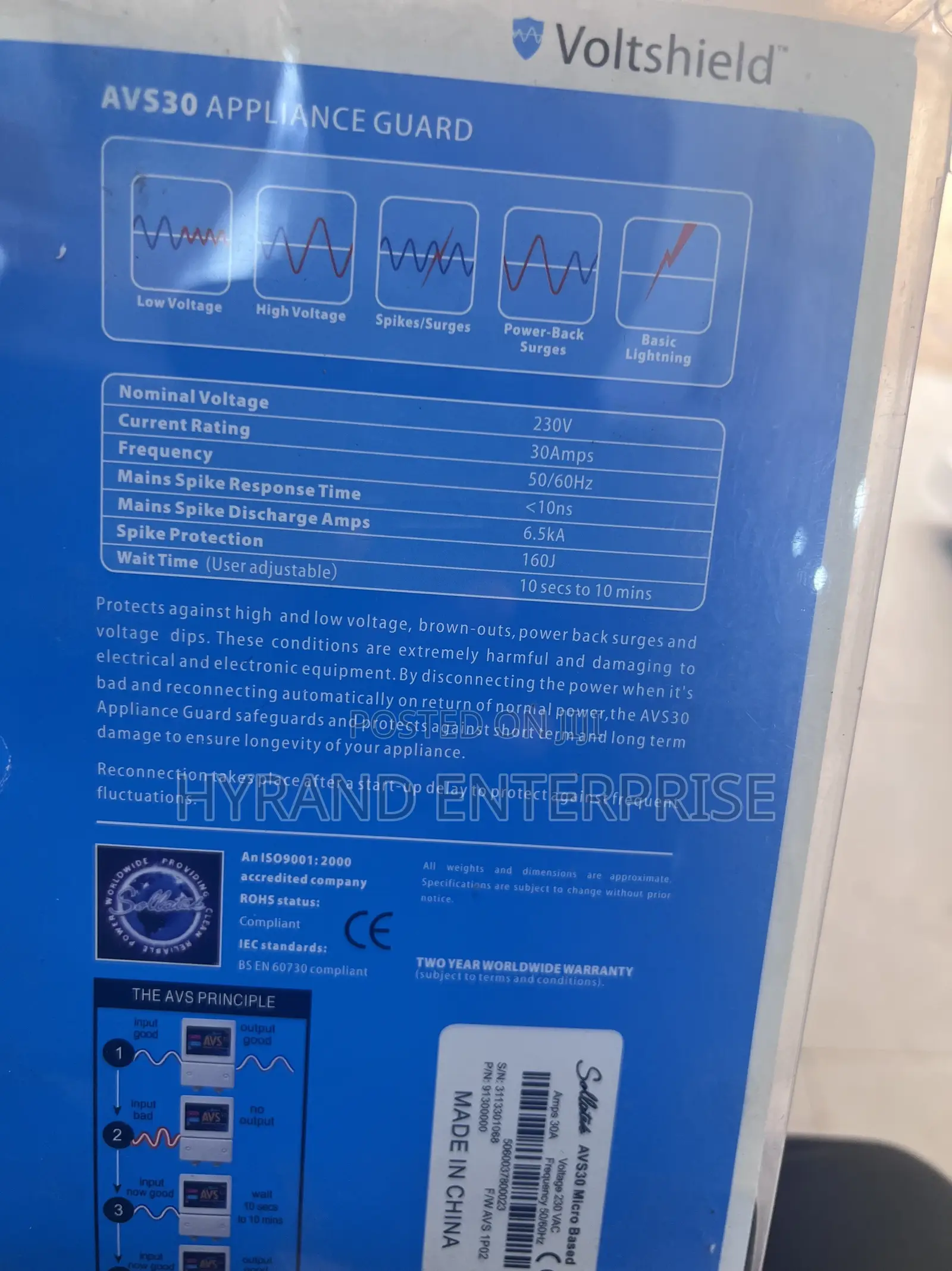 Automatic Voltage Switch