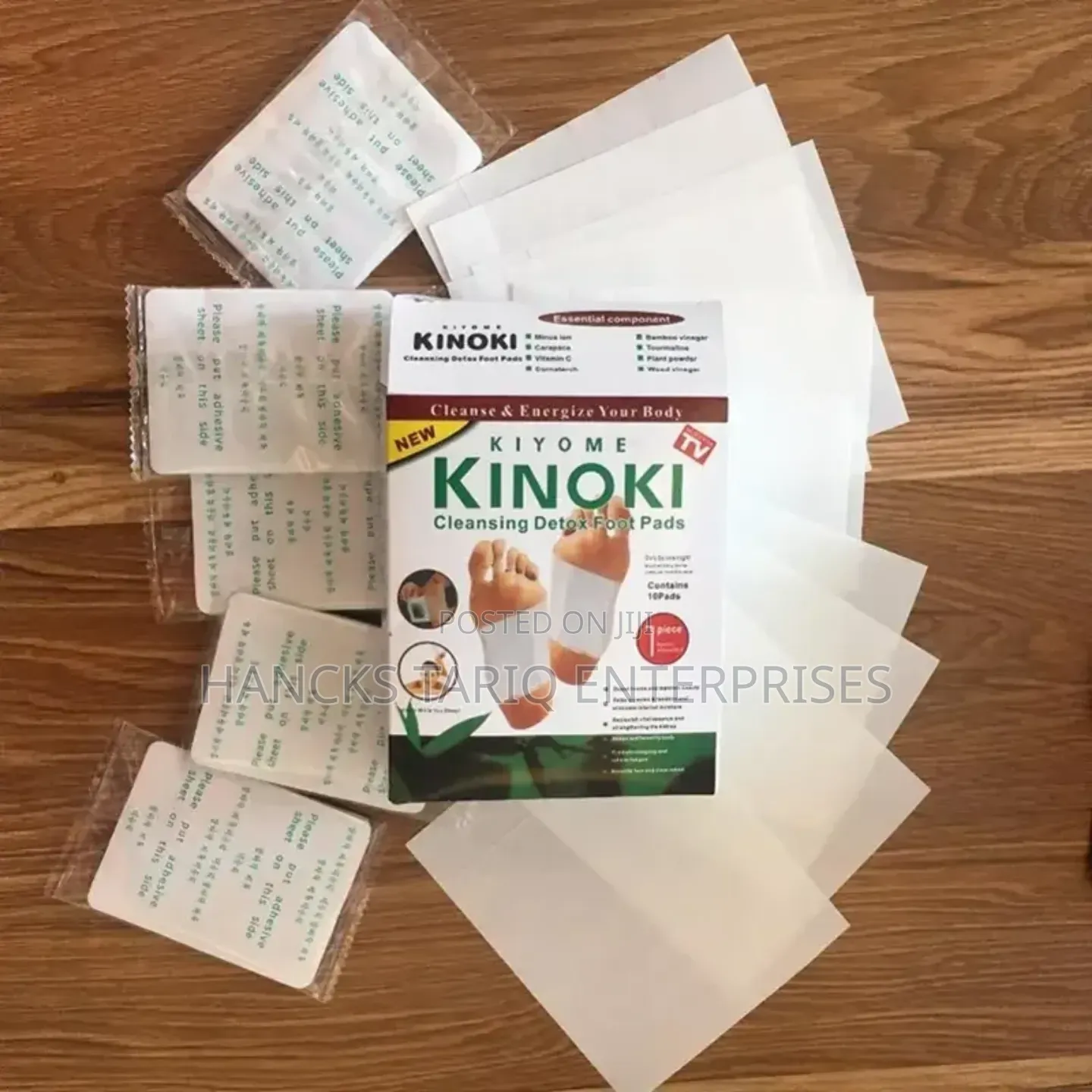 Kiyome Kinoki Cleansing Detox Foot Pads (10-piece Set)