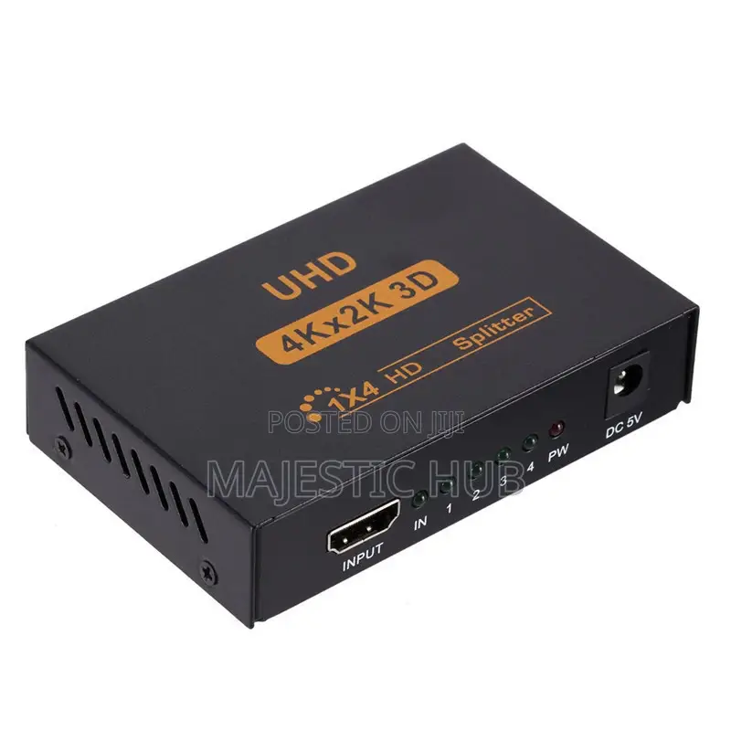 1x4 Hdmi Splitter Ultra Hd – One Hdmi Source to Four Displays