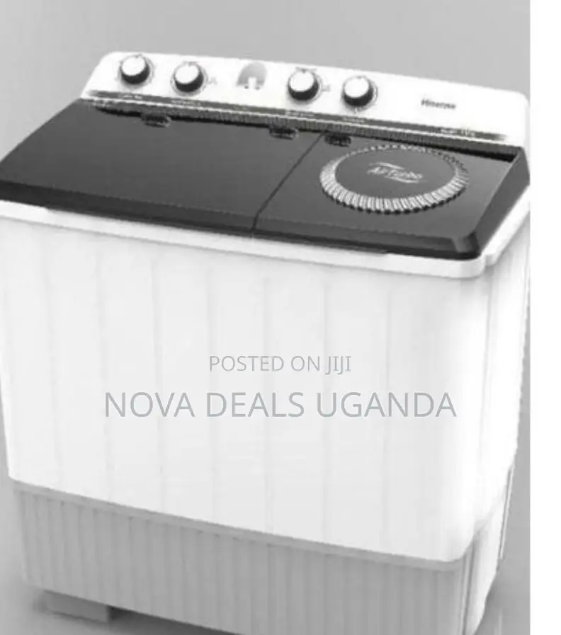 Hisense 10kg Wsbe101 Twin Tub Washing Machine-White