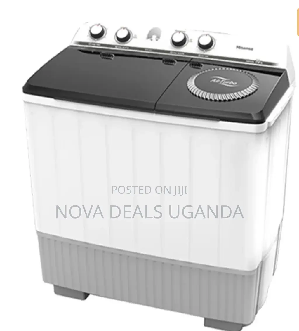 Hisense 10kg Wsbe101 Twin Tub Washing Machine-White