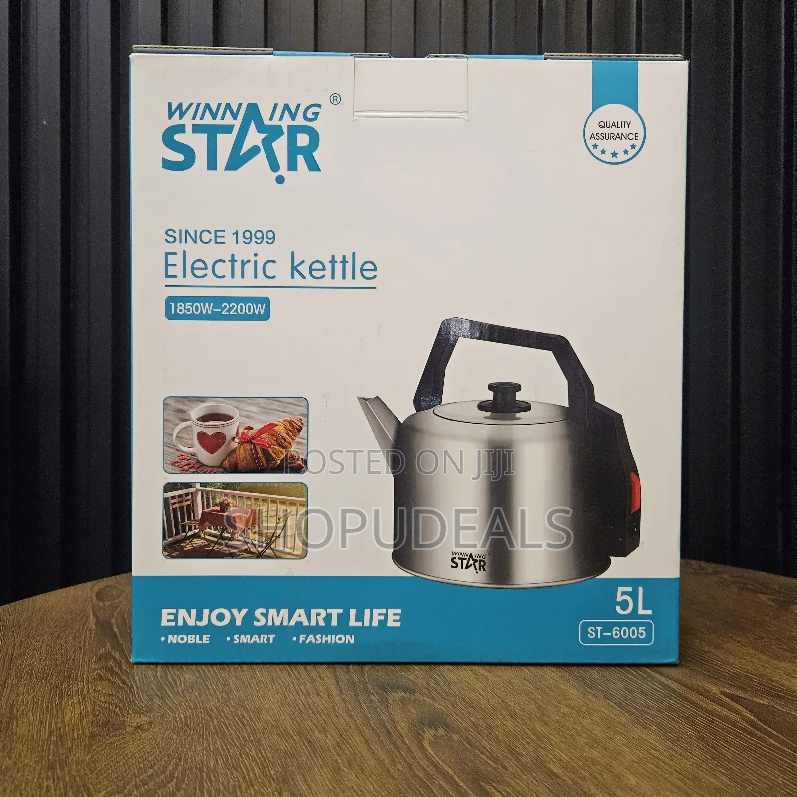 Winning Star St-6005 Electric Kettle Overheat Protection 5l -