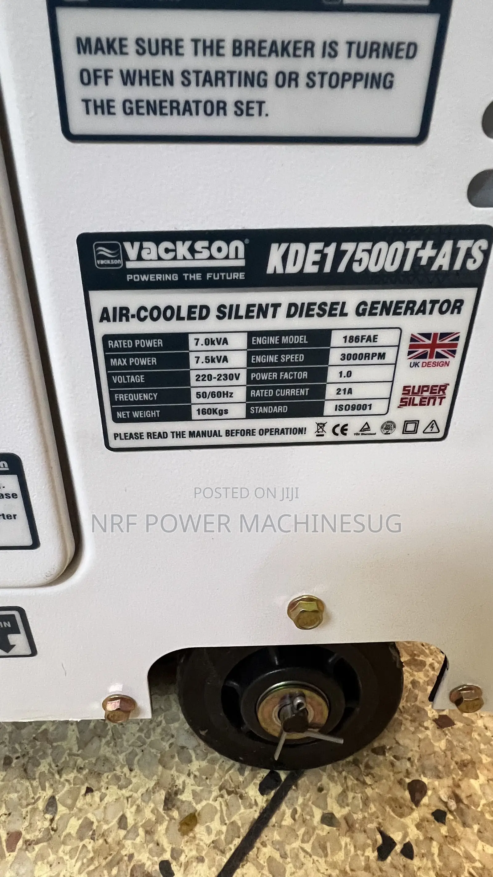 Generator Vackson