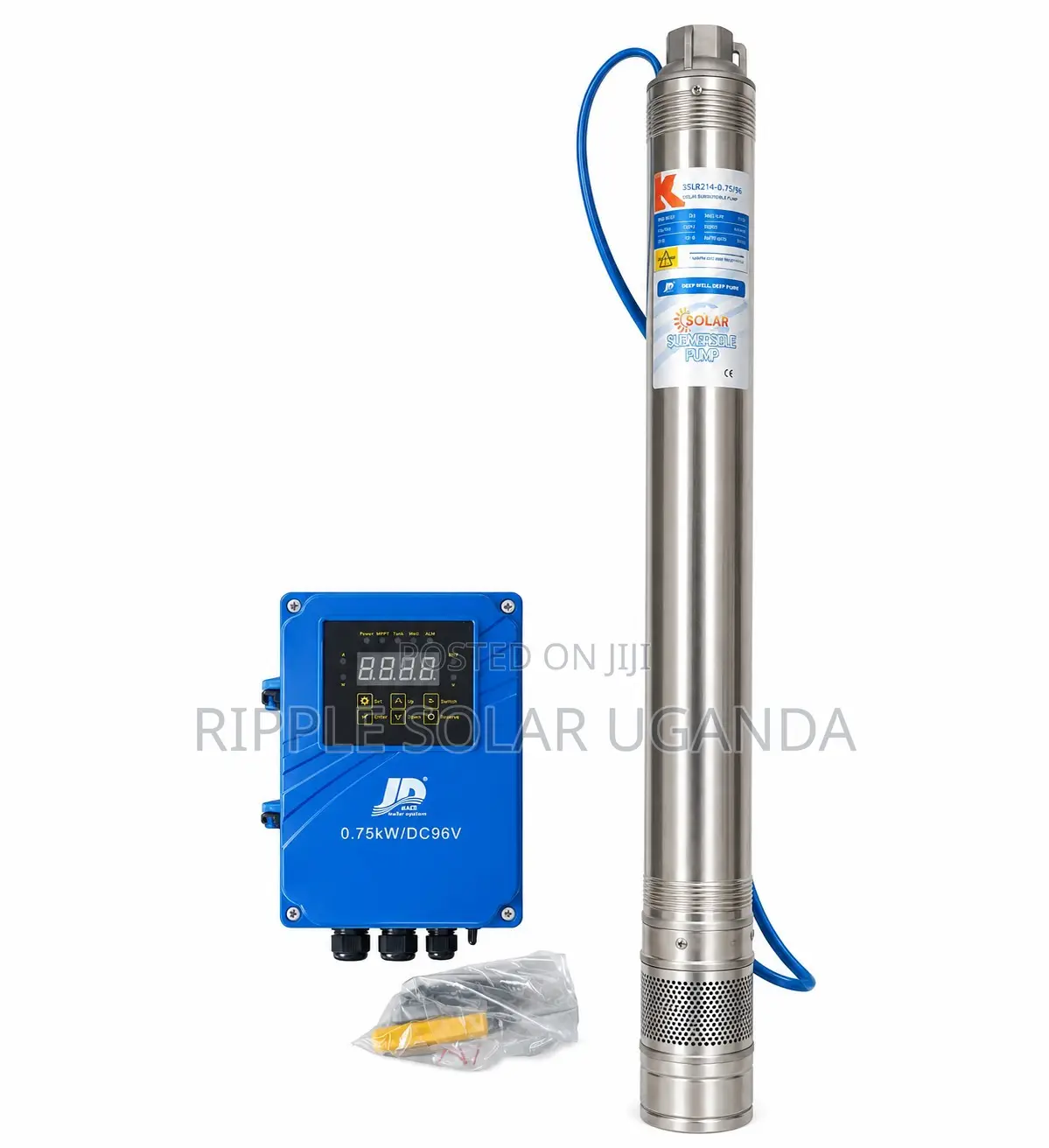 Solar Water Pump 750w 69m Deep Well Borehole 4500l/H 96v
