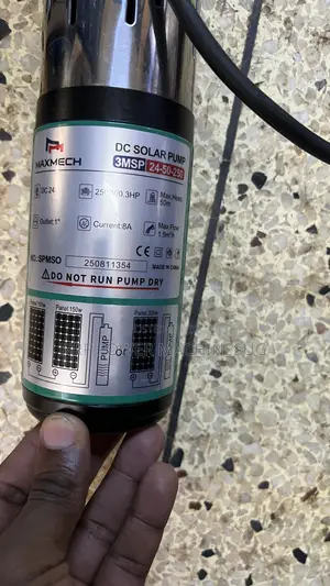 Solar Water Pump 50 MTRS 24v