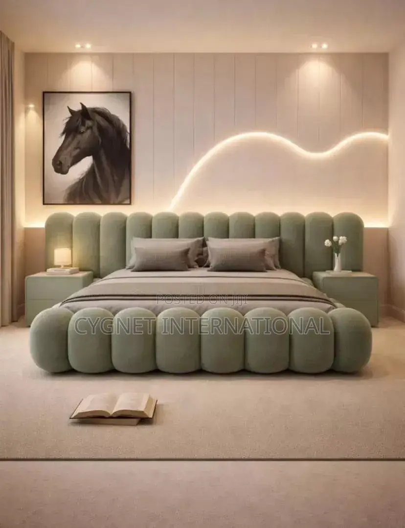 Modern Dressed Bed