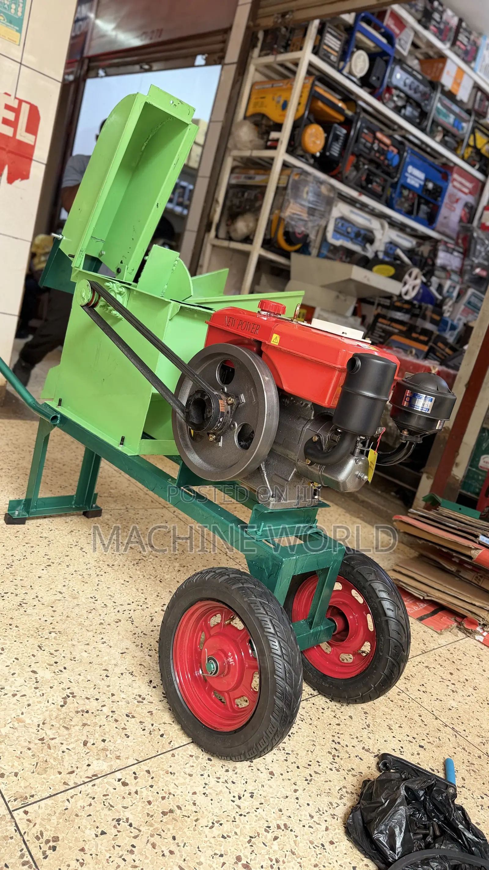 Silage /Hay/ Broken Animal Feed Machine Diesel