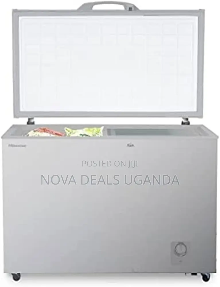 Hisense Chest Freezer 400 Liter Single Door Silver Model Fc40dt4st