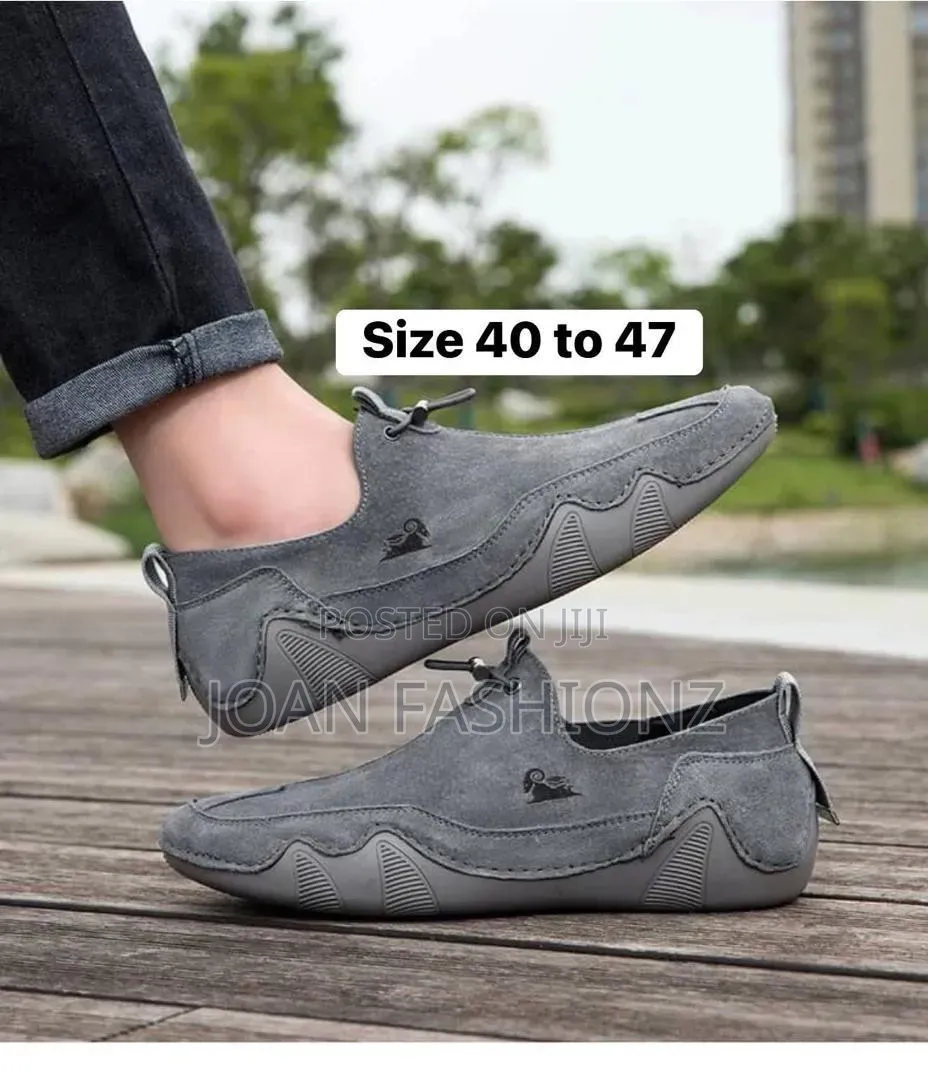 Men's Casual Loafers -Gray