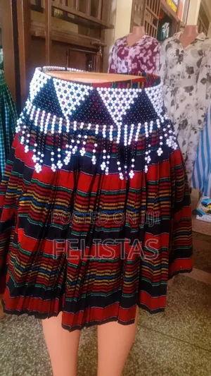 African Woman Beads