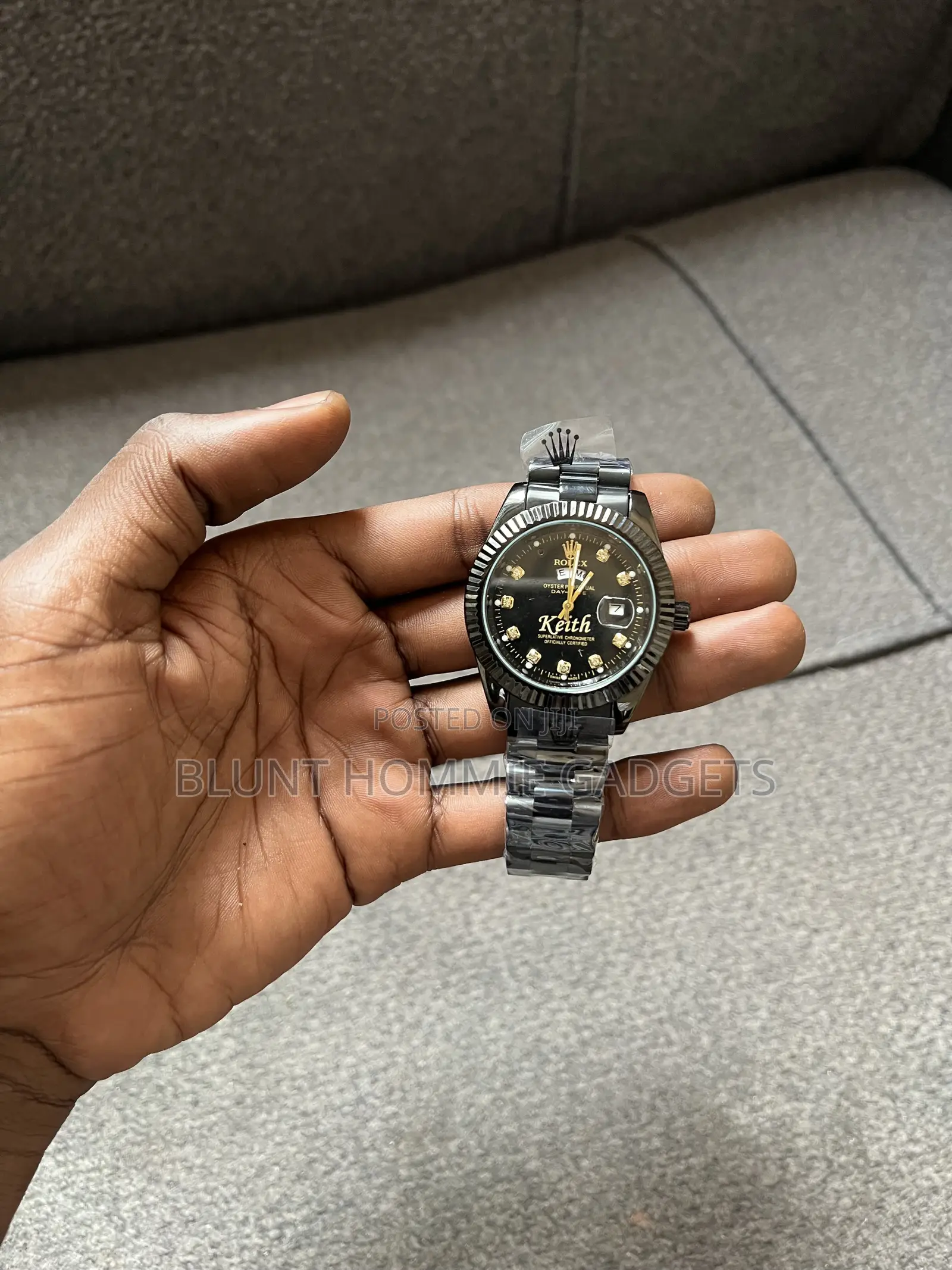 Black Rolex Watch