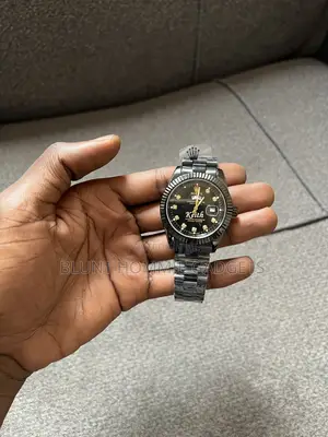Black Rolex Watch