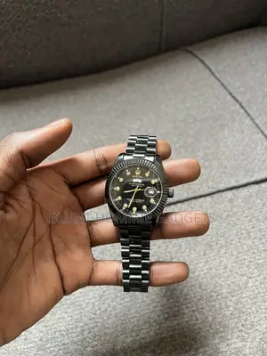 Black Rolex Watch