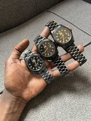 Black Rolex Watch