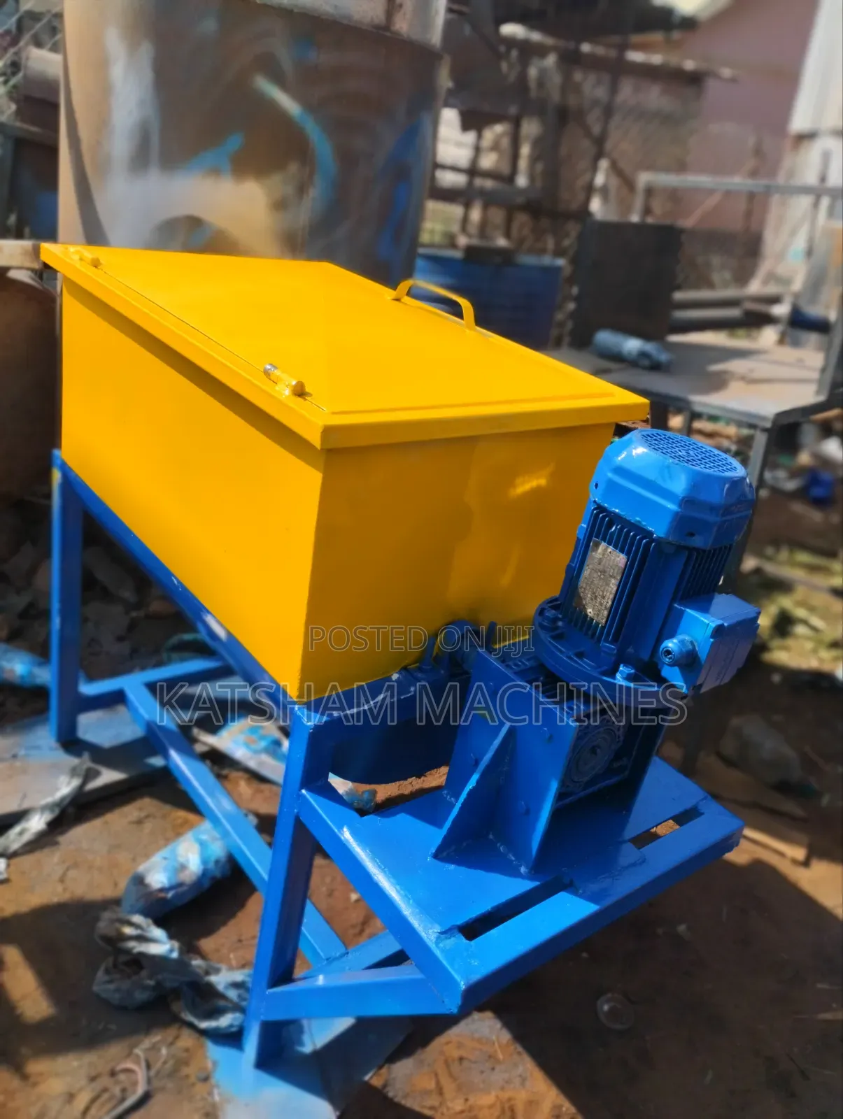 Horizontal Mixers Poultry , Briquette Omo