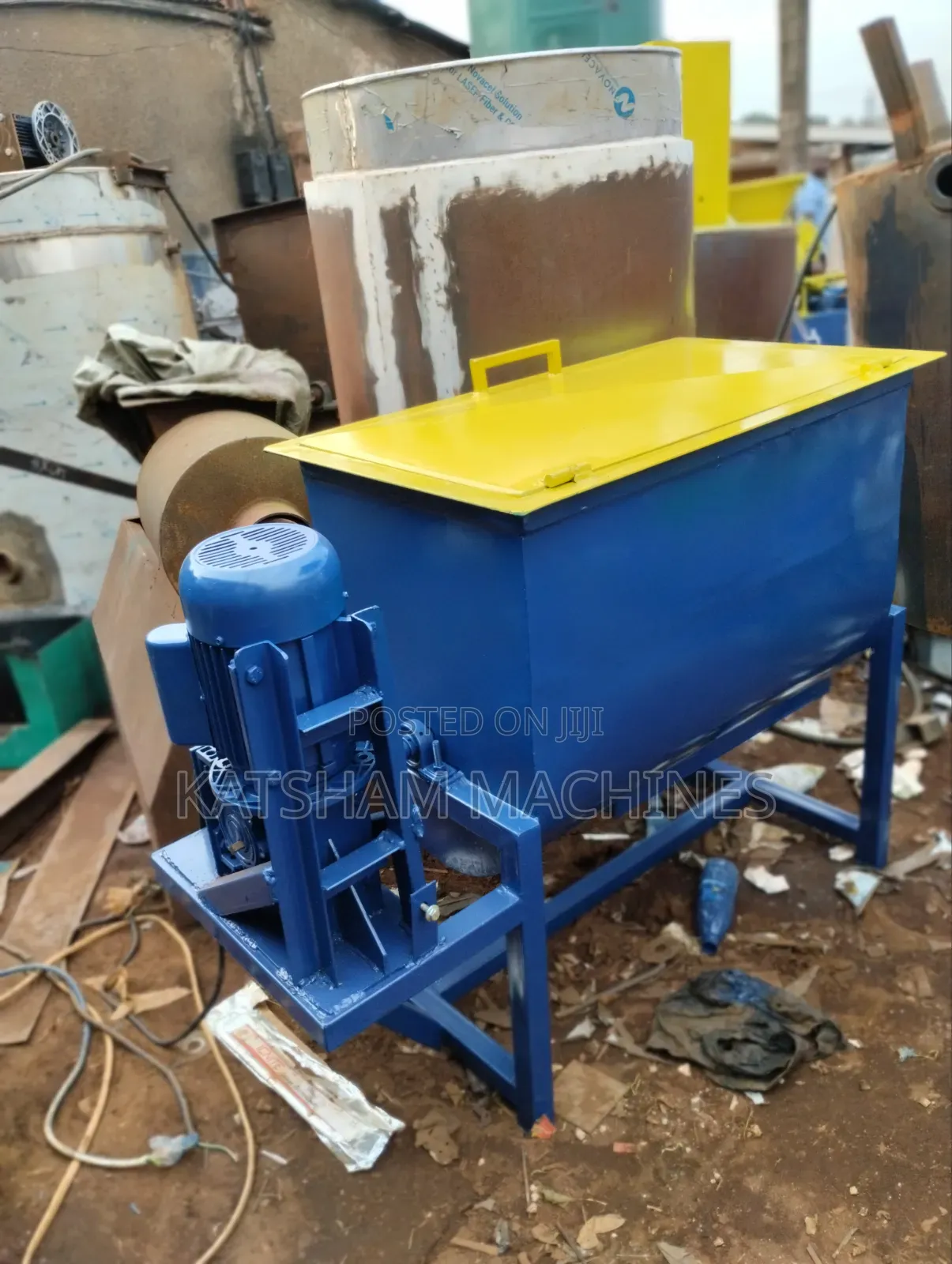 Horizontal Mixers Poultry , Briquette Omo