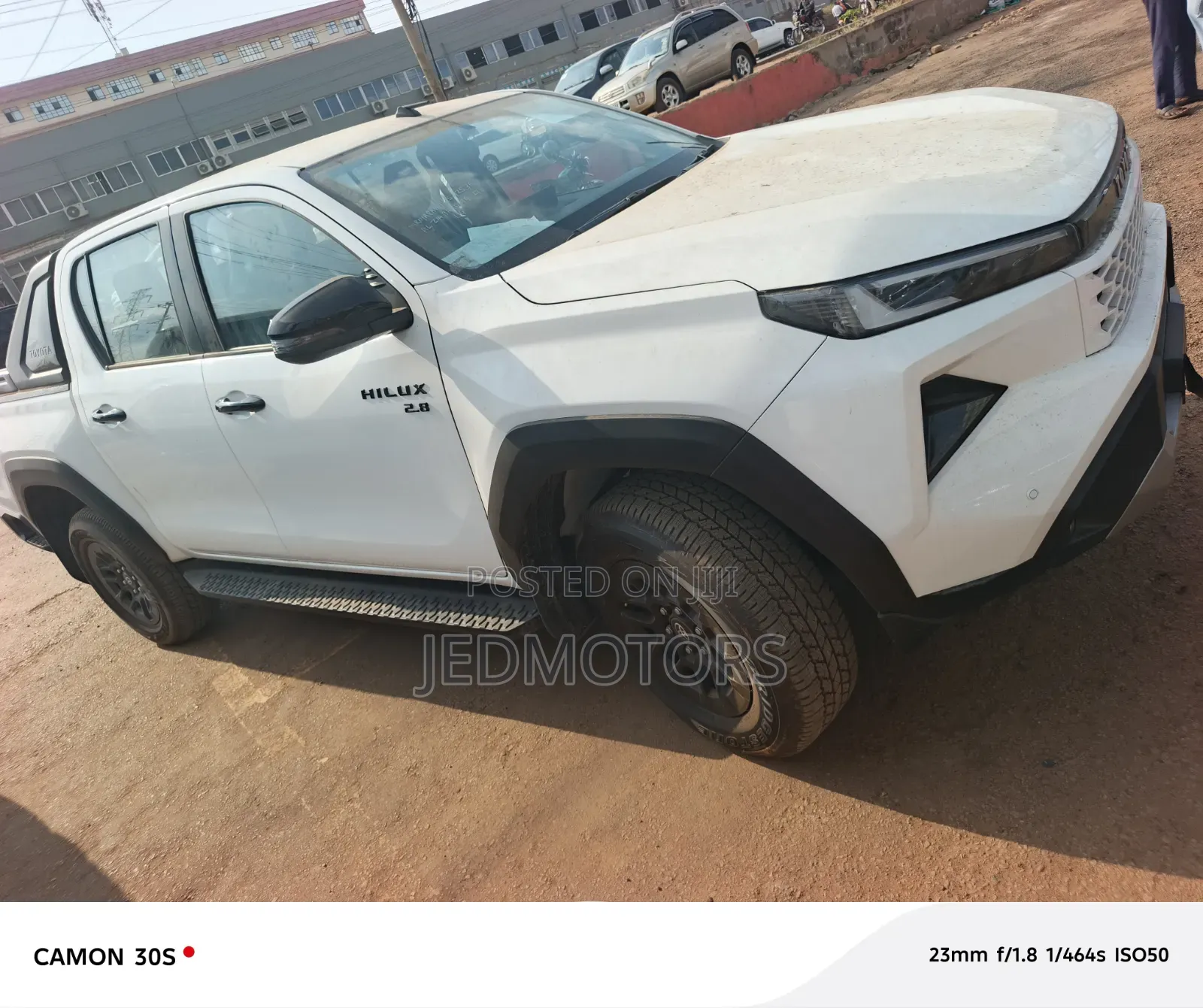 New Toyota Hilux 2025 White
