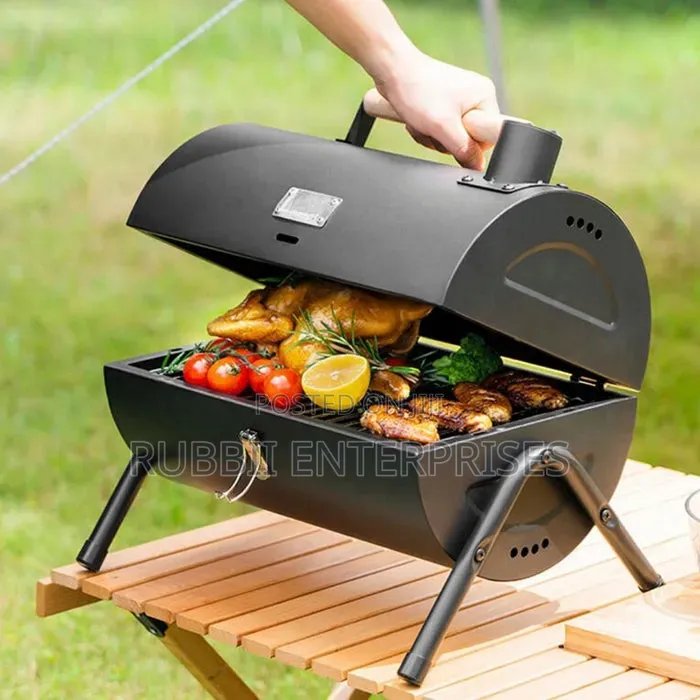 Mini Drum Charcoal BBQ Grill