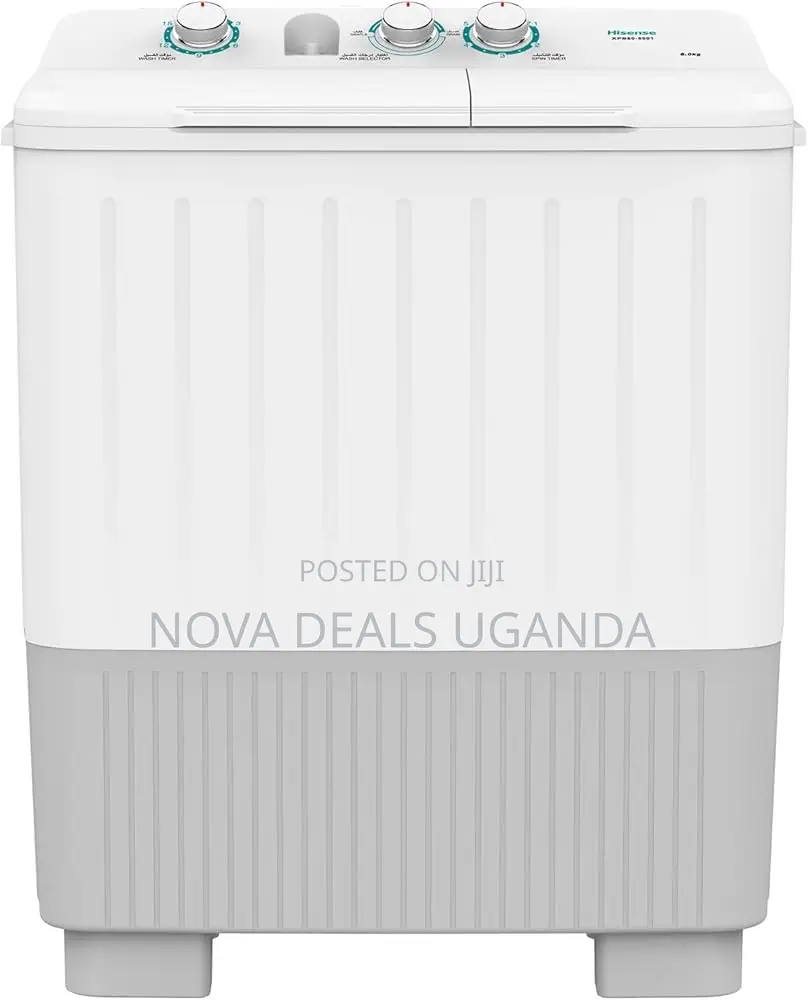 Hisense 7 Kg Twin Tub Washing Machine -White