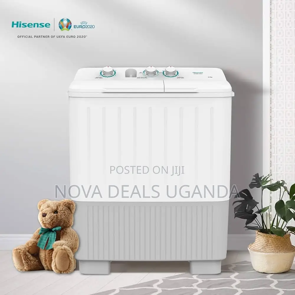 Hisense 7 Kg Twin Tub Washing Machine -White