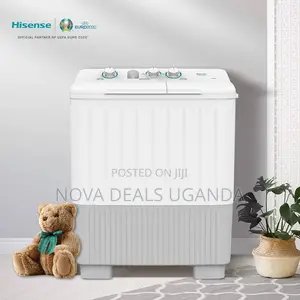 Hisense 7 Kg Twin Tub Washing Machine -White