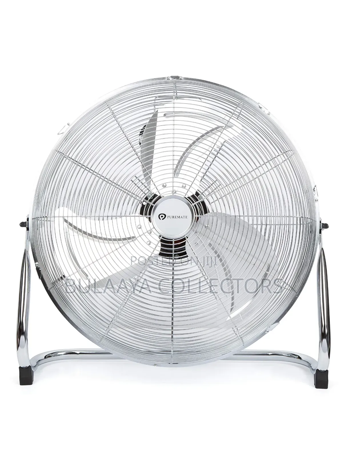 Uk Used Pro Elec High-Velocity Chrome Gym Floor Fan.