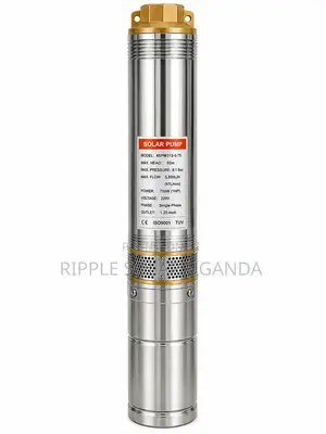750w Ac Electric Deep Well Borehole Pump 93m Head 5800l/H