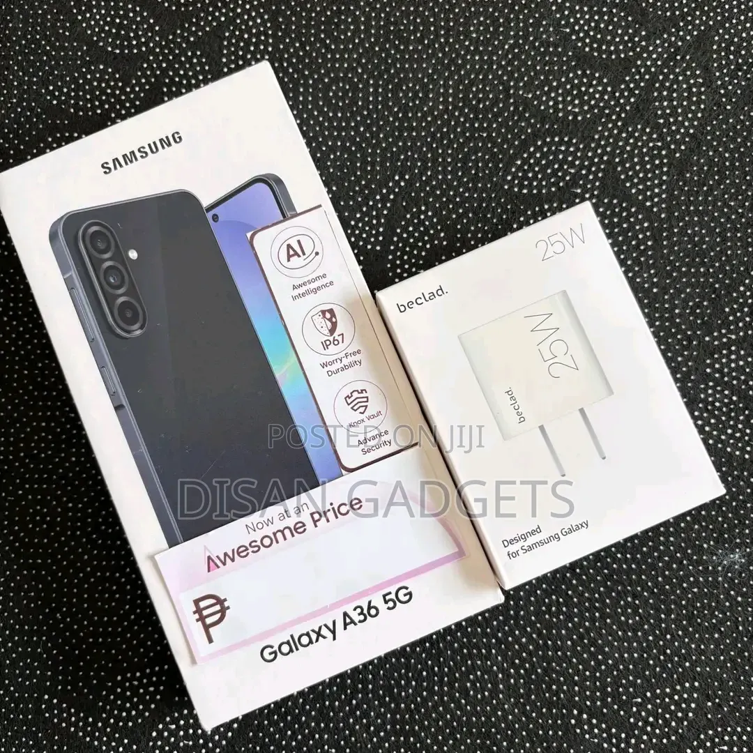 New Samsung Galaxy A36 256 GB Black