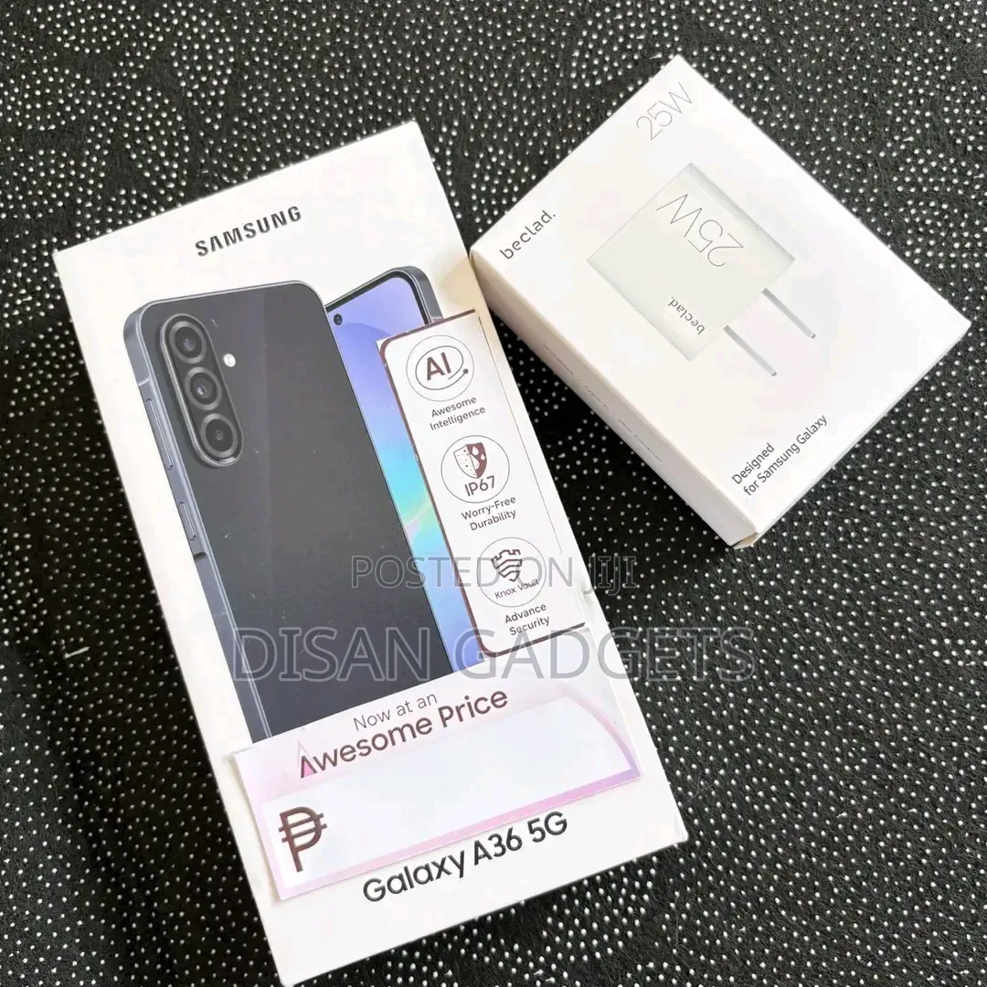 New Samsung Galaxy A36 256 GB Black