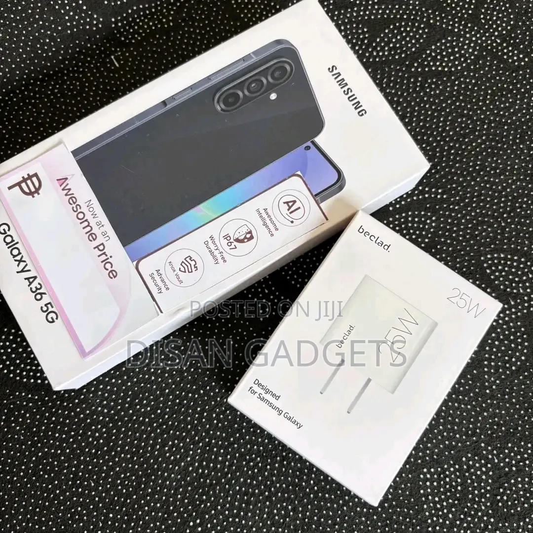 New Samsung Galaxy A36 256 GB Black