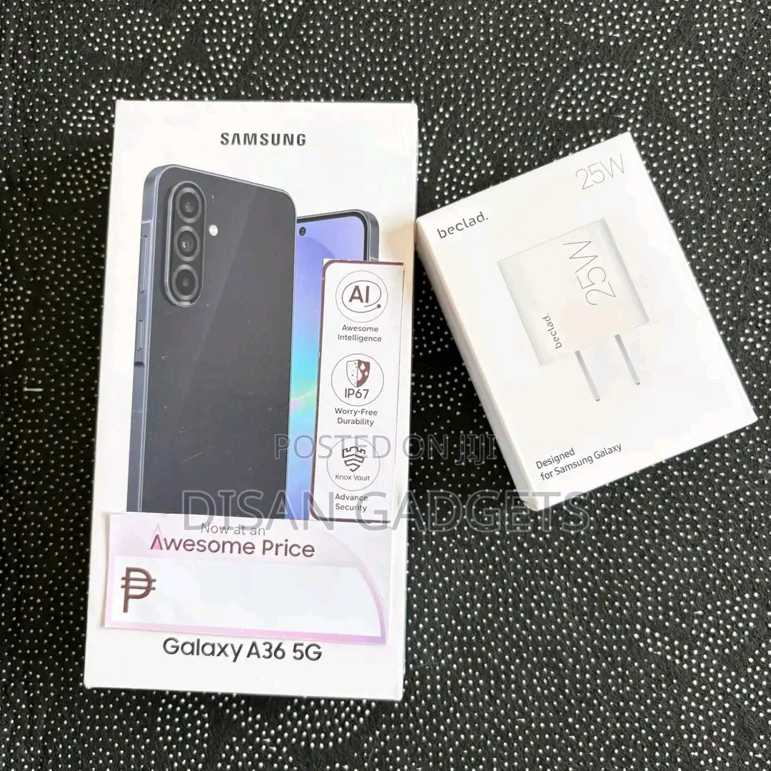 New Samsung Galaxy A36 256 GB Black