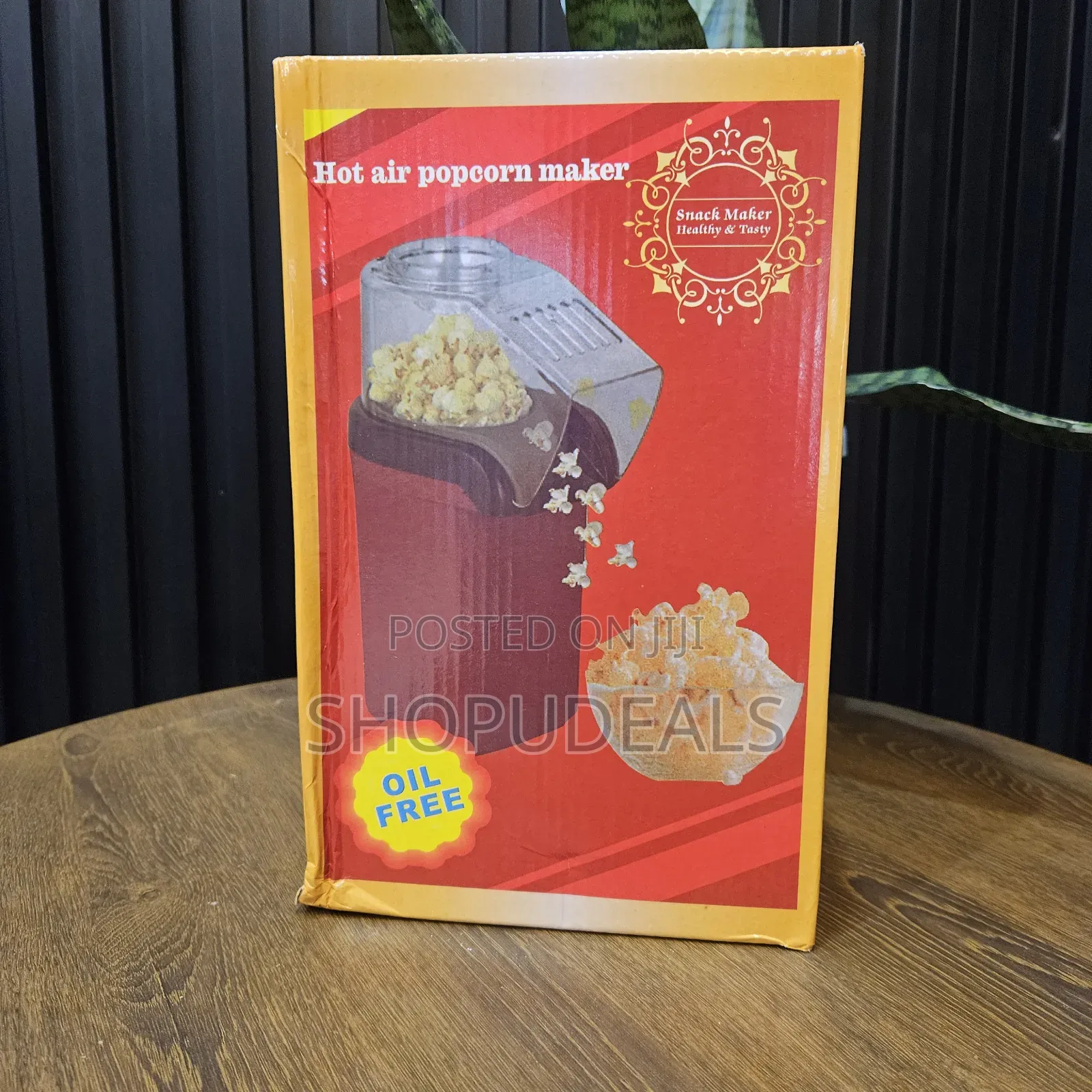 Electric Popcorn Maker Popper Machine