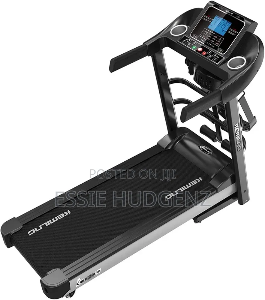 Electric Treadmill Running Exercise Machine With LCD Display