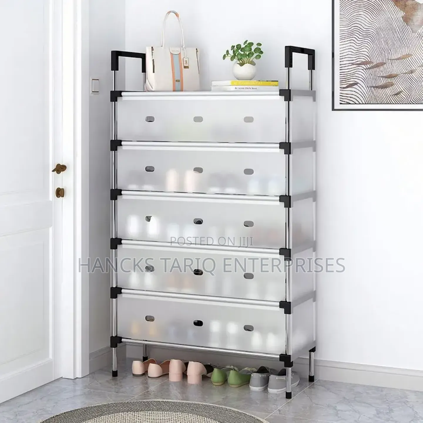Multi-Tier Dust-Proof Shoe Storage Rack