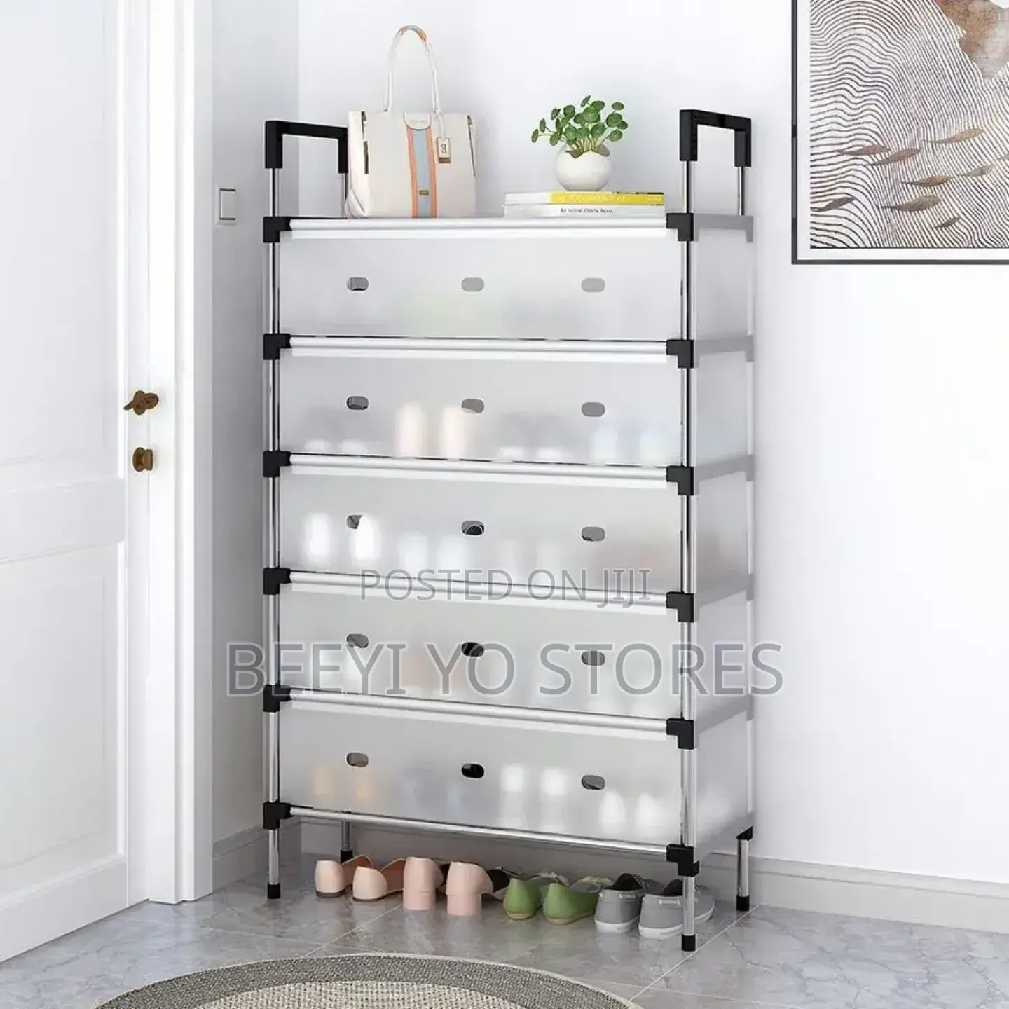 Multi-Tier Dust-Proof Shoe Storage Rack