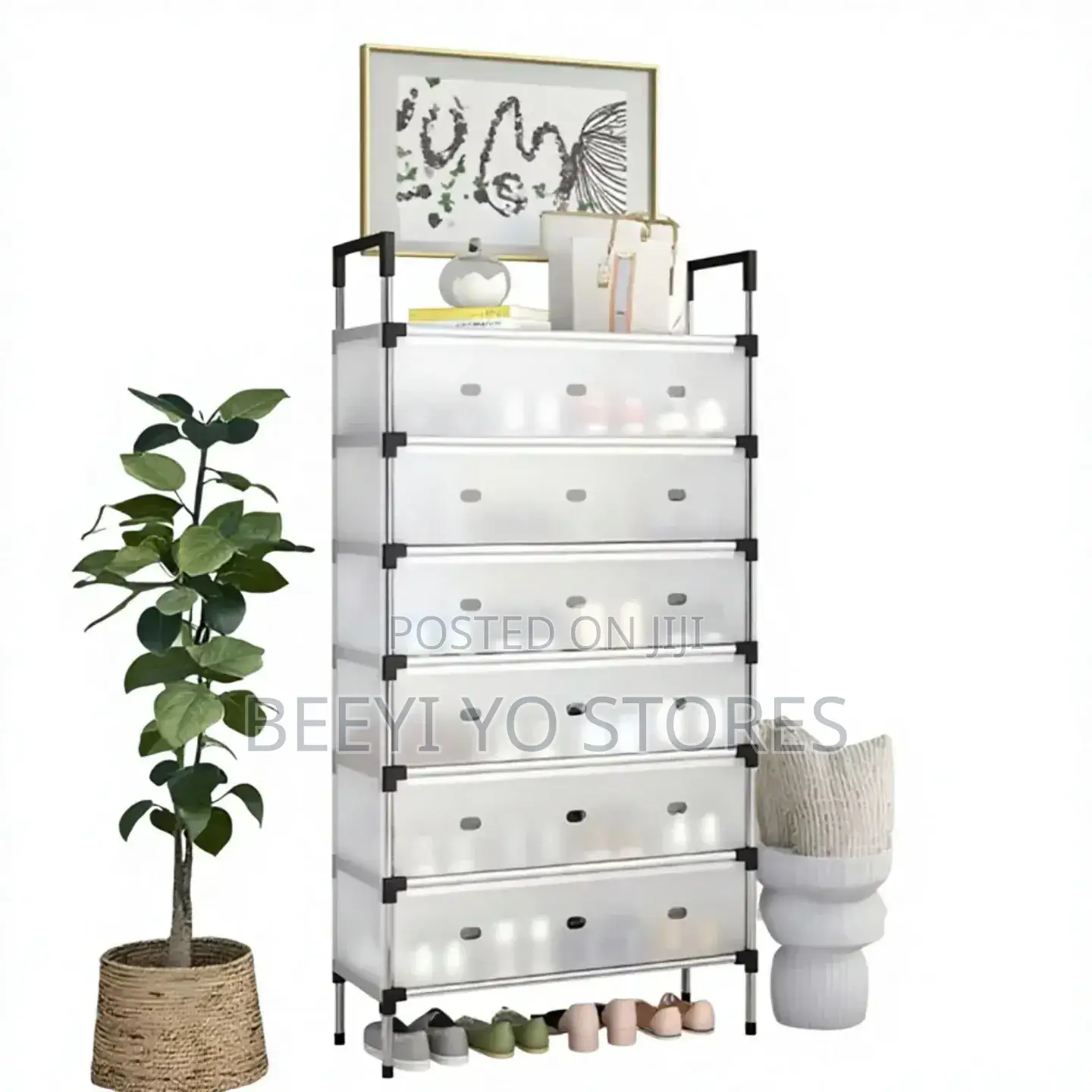 Multi-Tier Dust-Proof Shoe Storage Rack