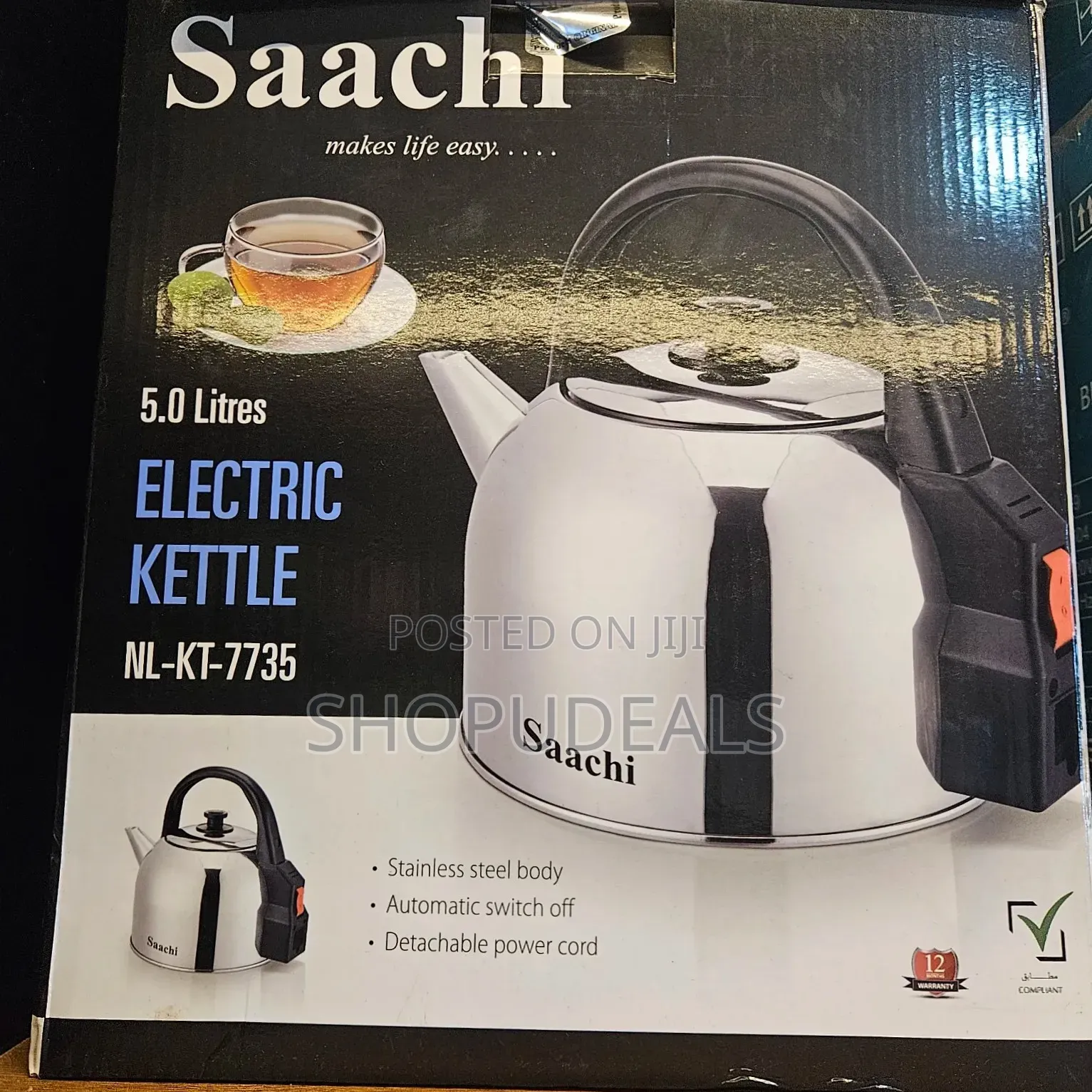 Saachi 5l Electric Kettle