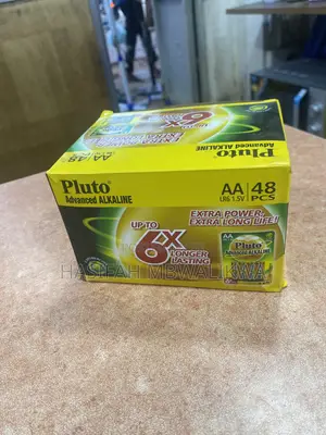 Pluto Advanced Alkaline Aa Box 48 PCS