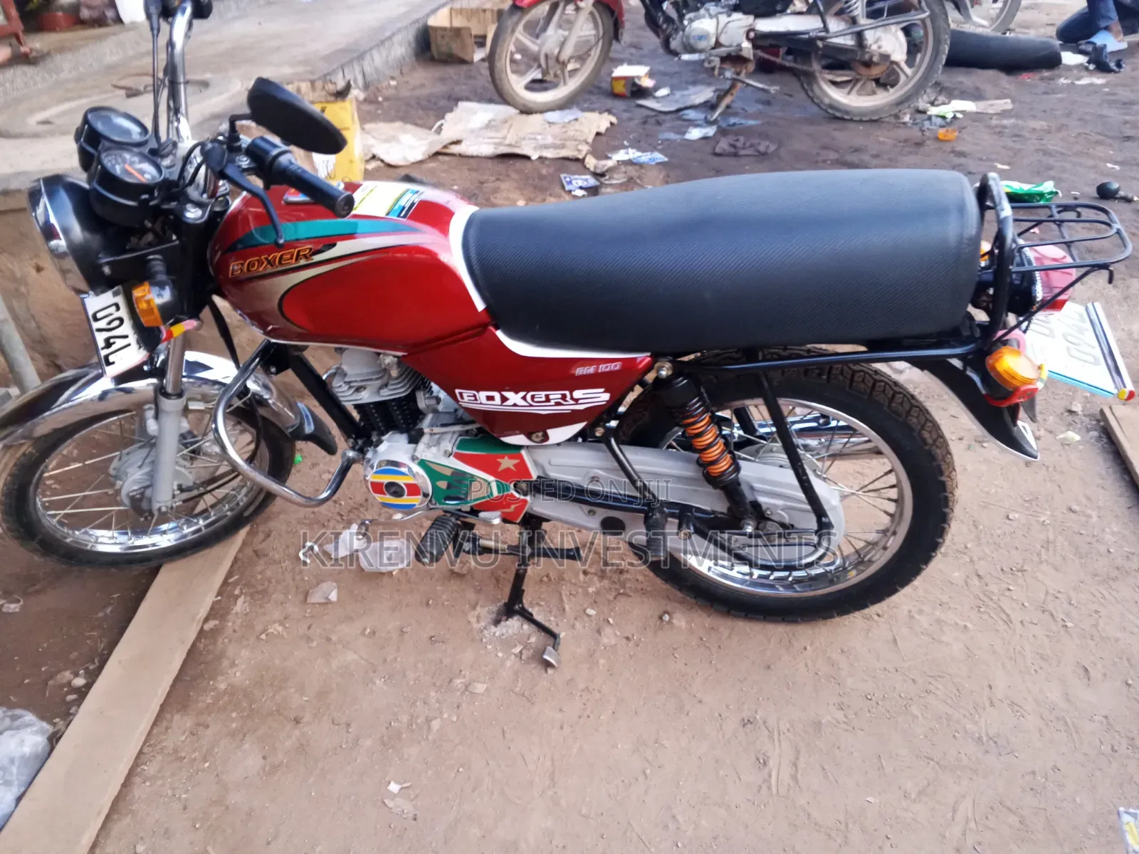 Bajaj Boxer 100 2020 Red