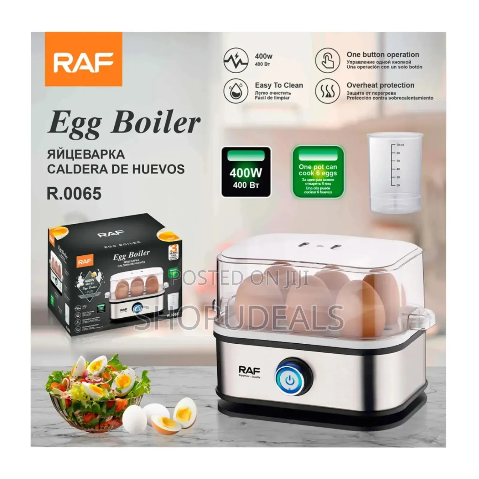Raf Electric Egg Boiler - R0065