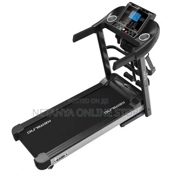 Folding Electric Treadmill With Belt Massager