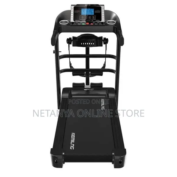 Folding Electric Treadmill With Belt Massager