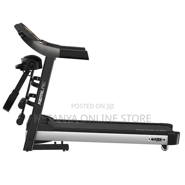 Folding Electric Treadmill With Belt Massager