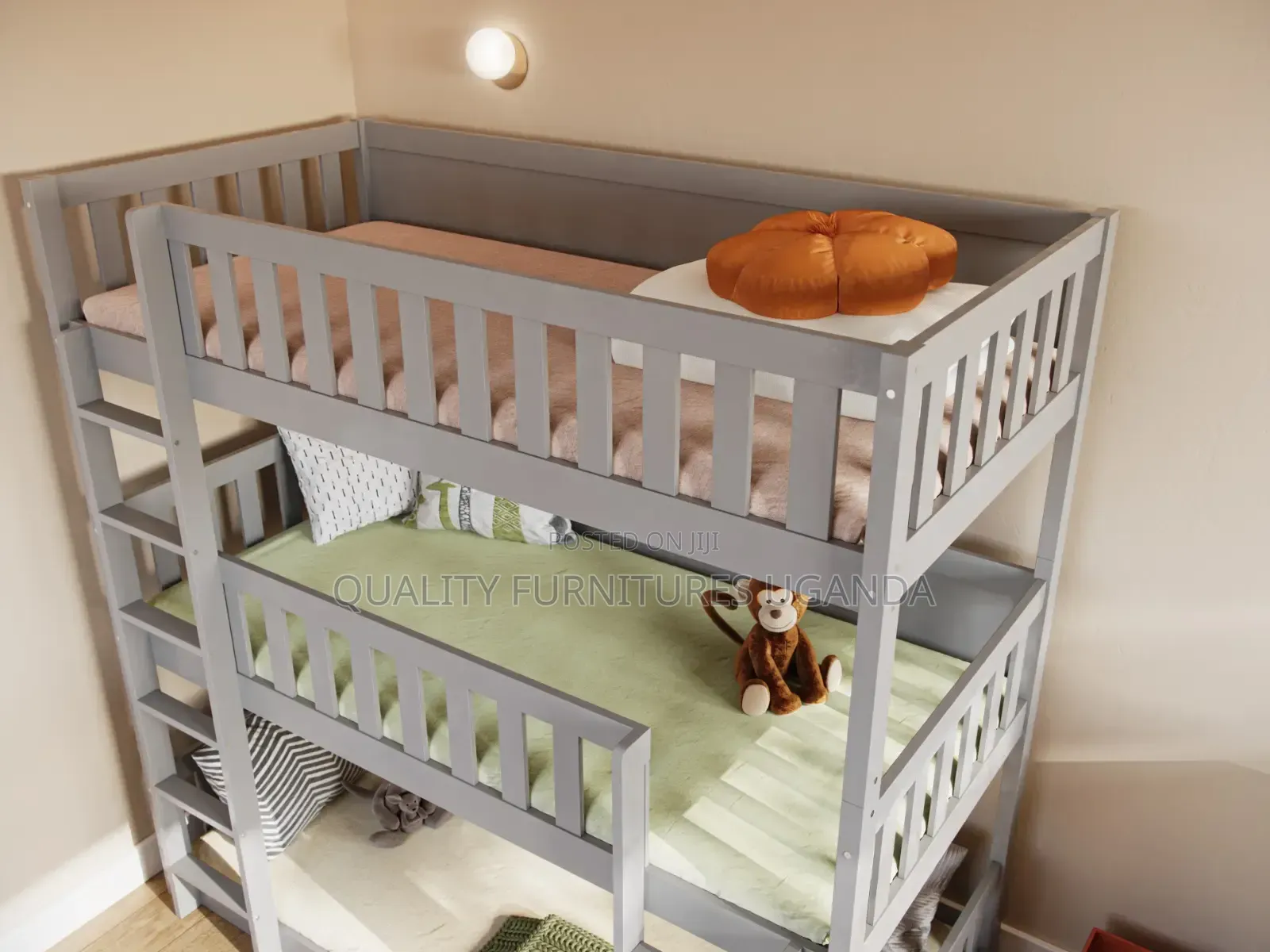 3x6 Triple Decker in Gray Color