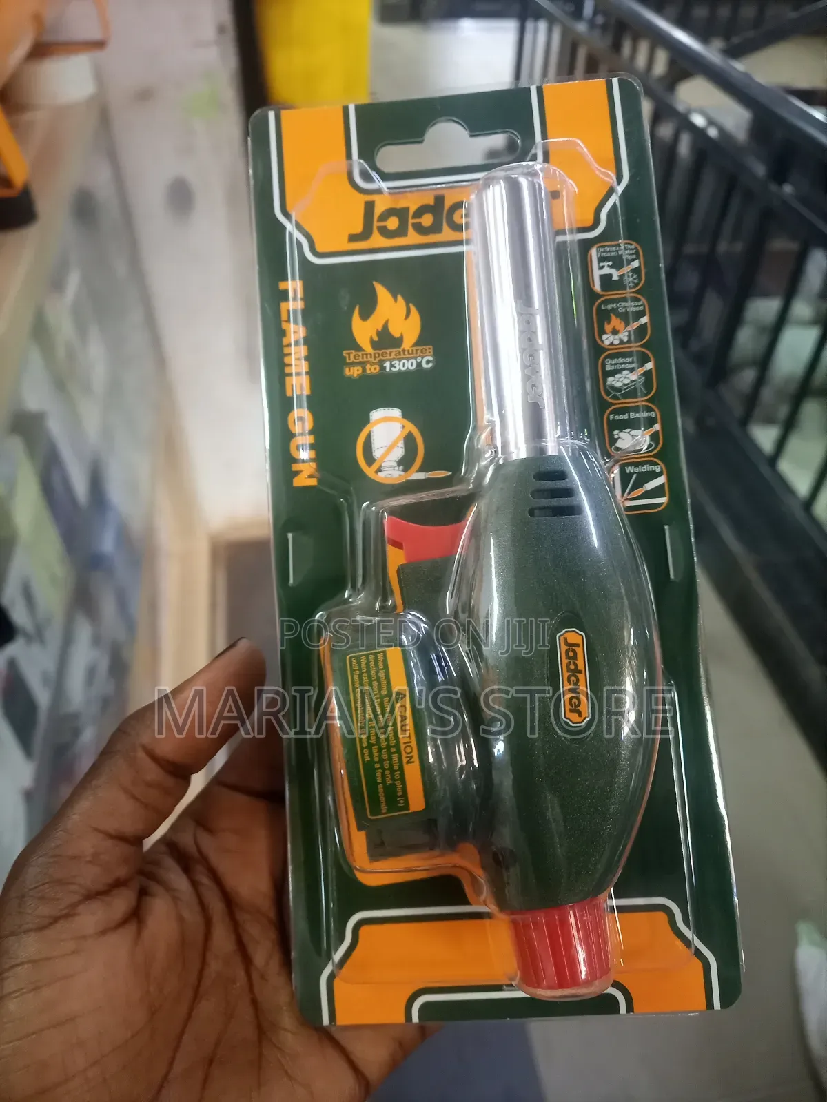 Portable Butane Flame Gun For Soldering, Heating, And Camping.
