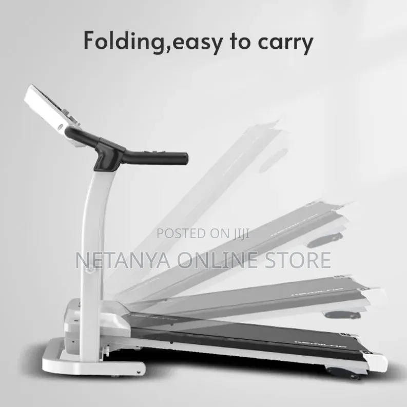 New Noble Electric Treadmill With Cup Holder