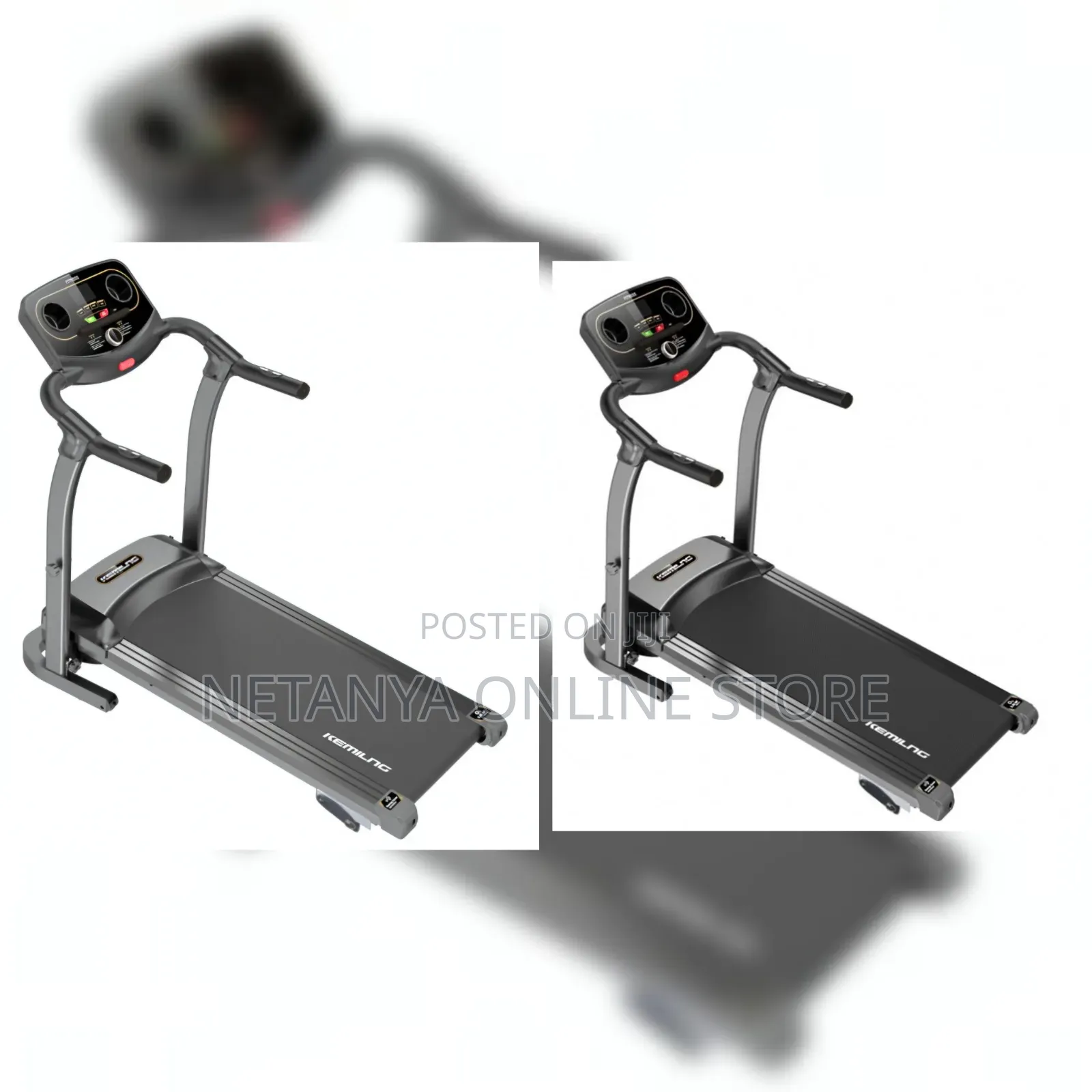New Noble Electric Treadmill With Cup Holder