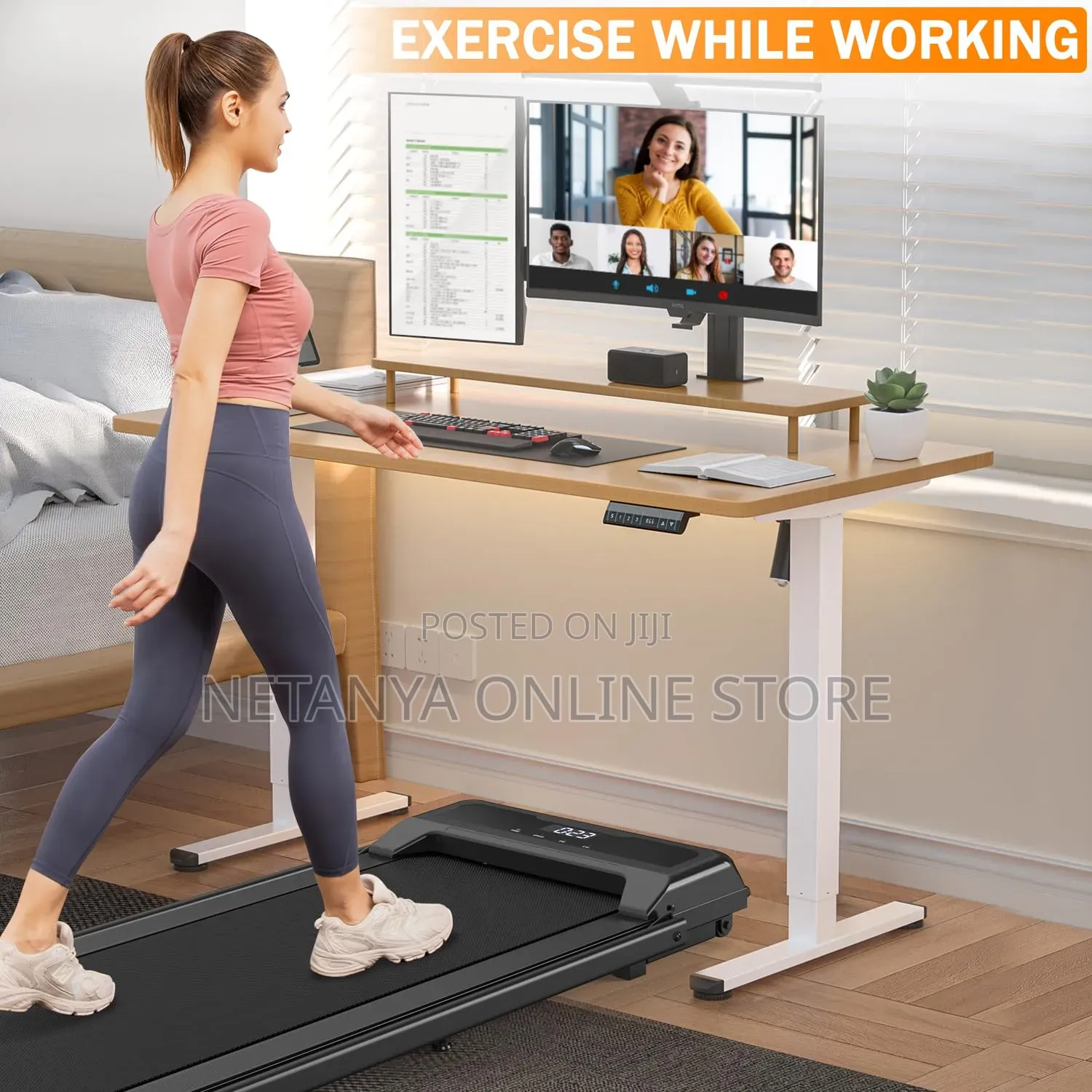 2in1 Walking Pad and Treadmill